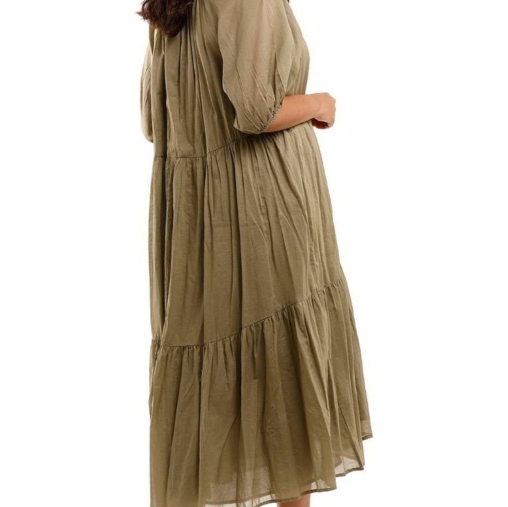 Spell & The Gypsy Collective Honey Smock Dress Size M - Picture 2 of 10
